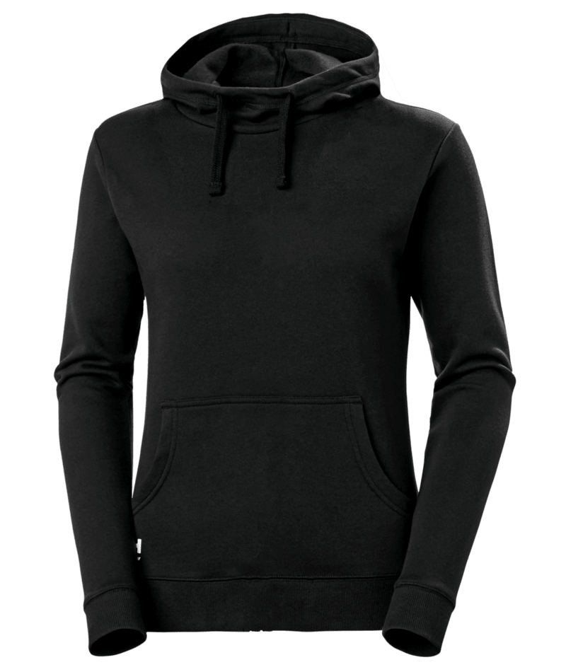 Helly Hansen Workwear W CLASSIC 2.0 HOODIE in Schwarz – Vorderansicht