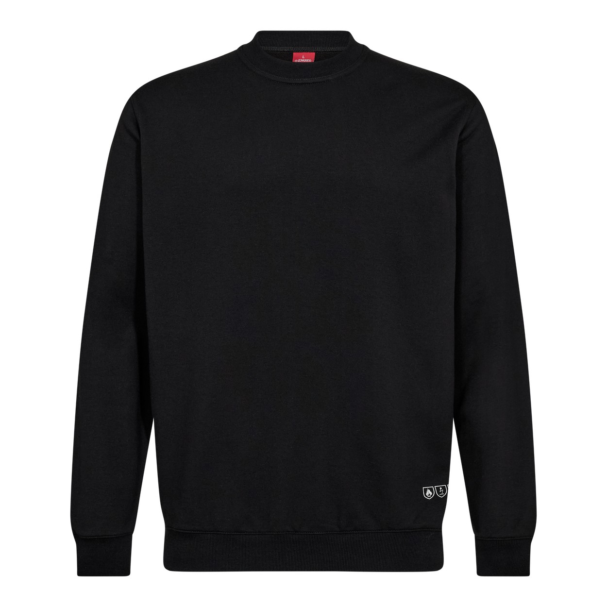 ENGEL Safety+ 8255-286 Sweatshirt in Schwarz – Vorderansicht