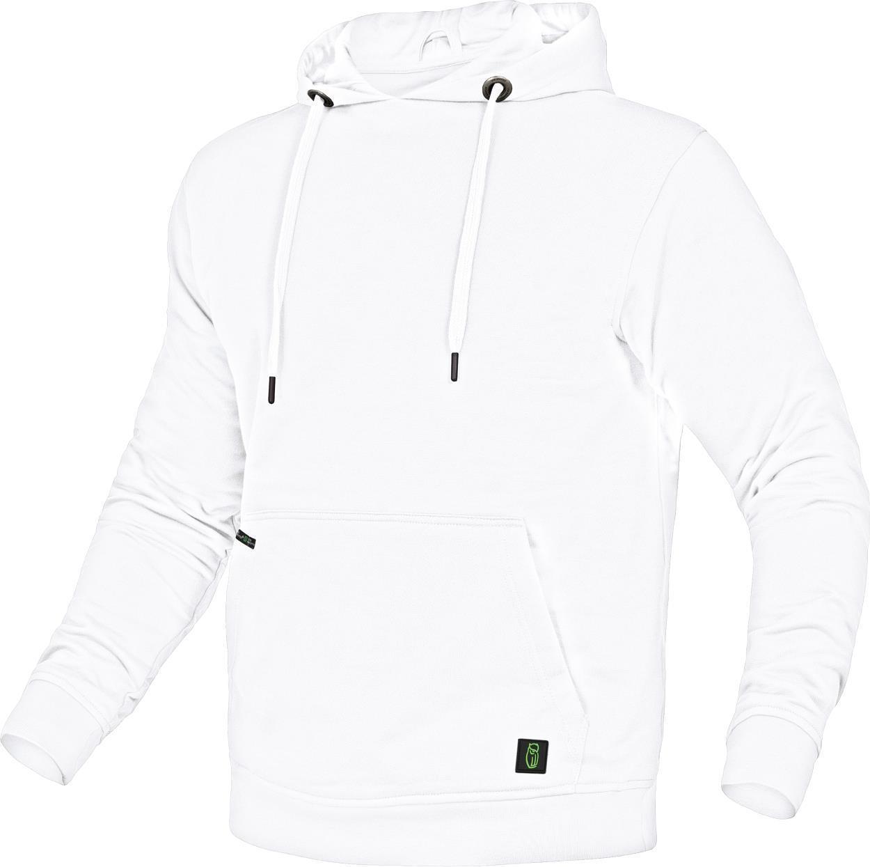 Leibwächter Hoodie "Kim" Classic Line in Weiß – Vorderansicht