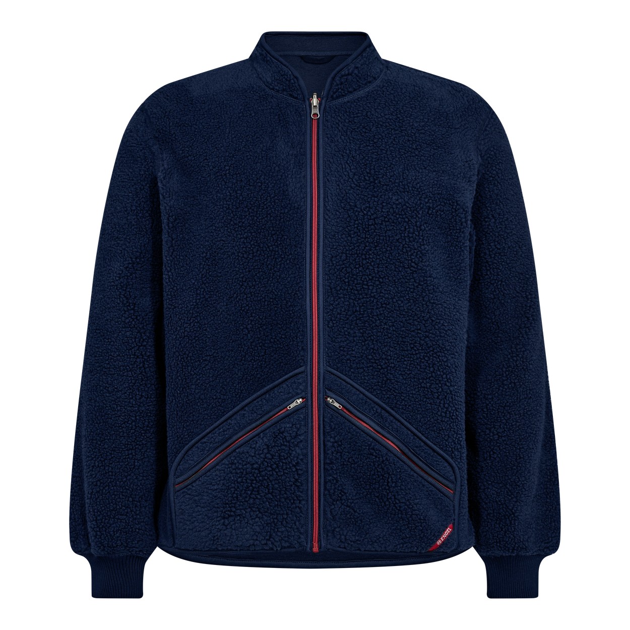 ENGEL Extend 512-298 Faserjacke in Blue Ink – Vorderansicht
