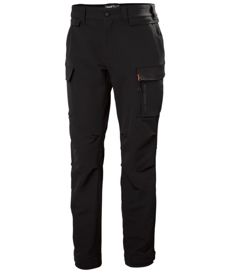 Helly Hansen Workwear KENSINGTON CNCT CARGO PANT in Schwarz – Vorderansicht