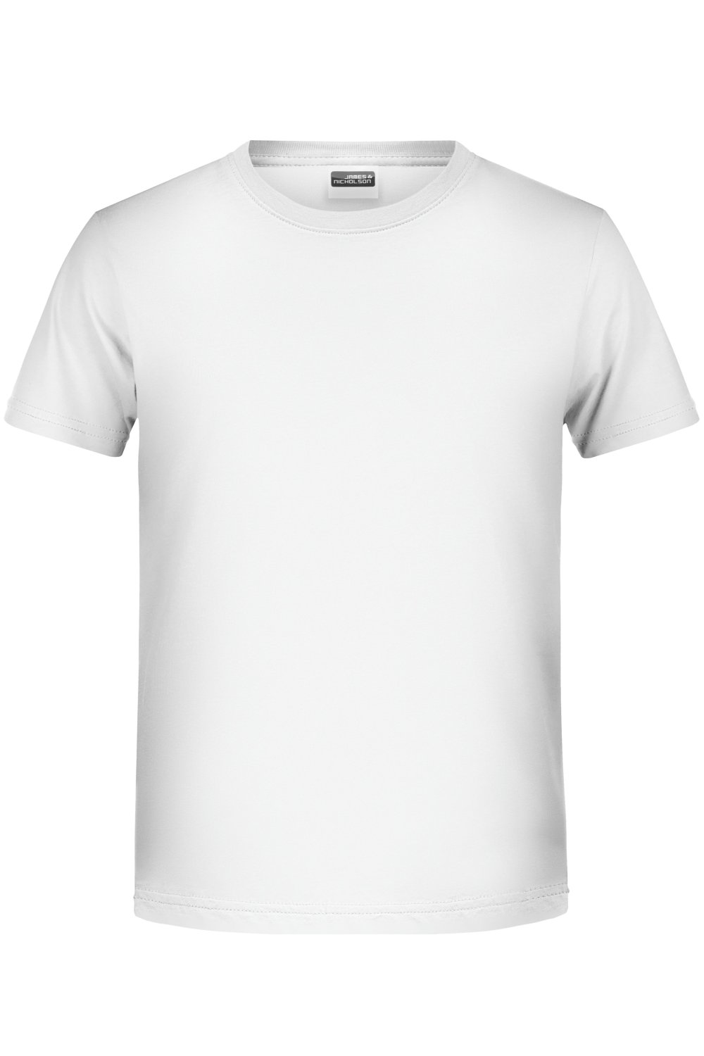 Daiber Boys' Basic-T OCS Standard in White – Vorderansicht