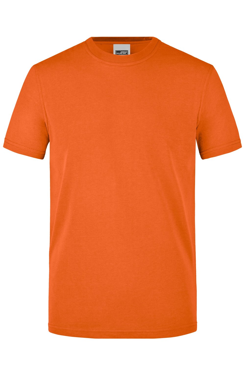 Daiber Men's Workwear T-Shirt in Orange – Vorderansicht