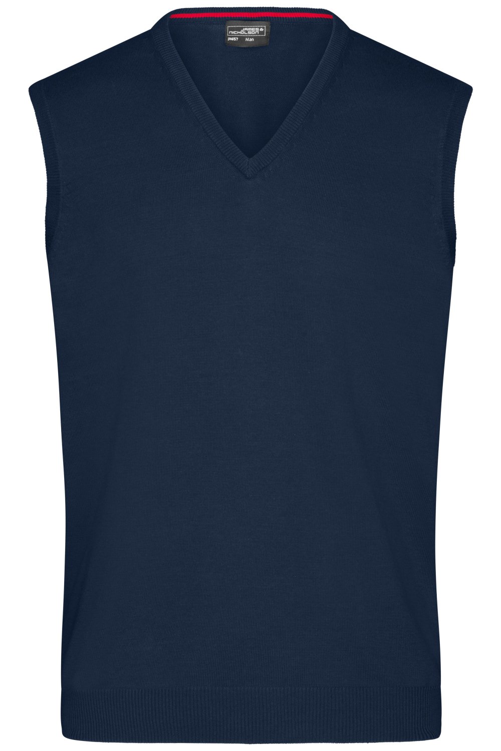 Daiber Men's V-Neck Pullunder in Navy – Vorderansicht