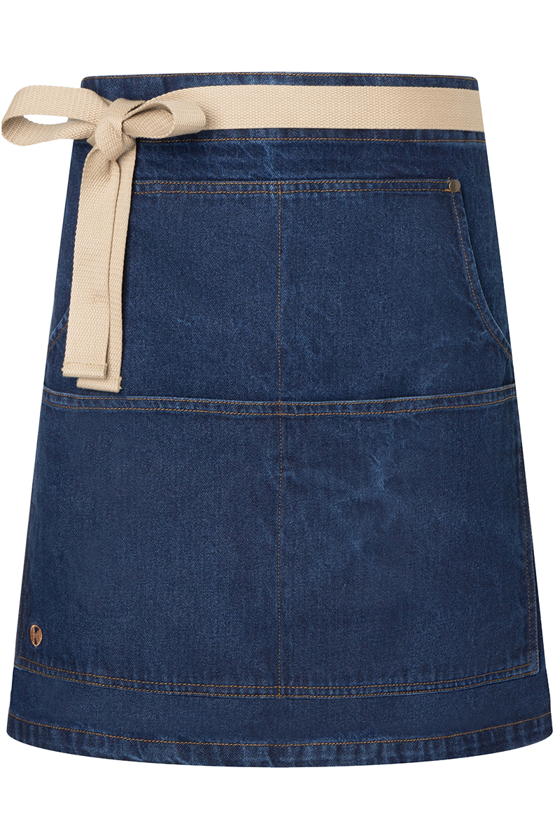 Karlowsky Vorbinder Denim Urban-Style in Denim Blue – Vorderansicht