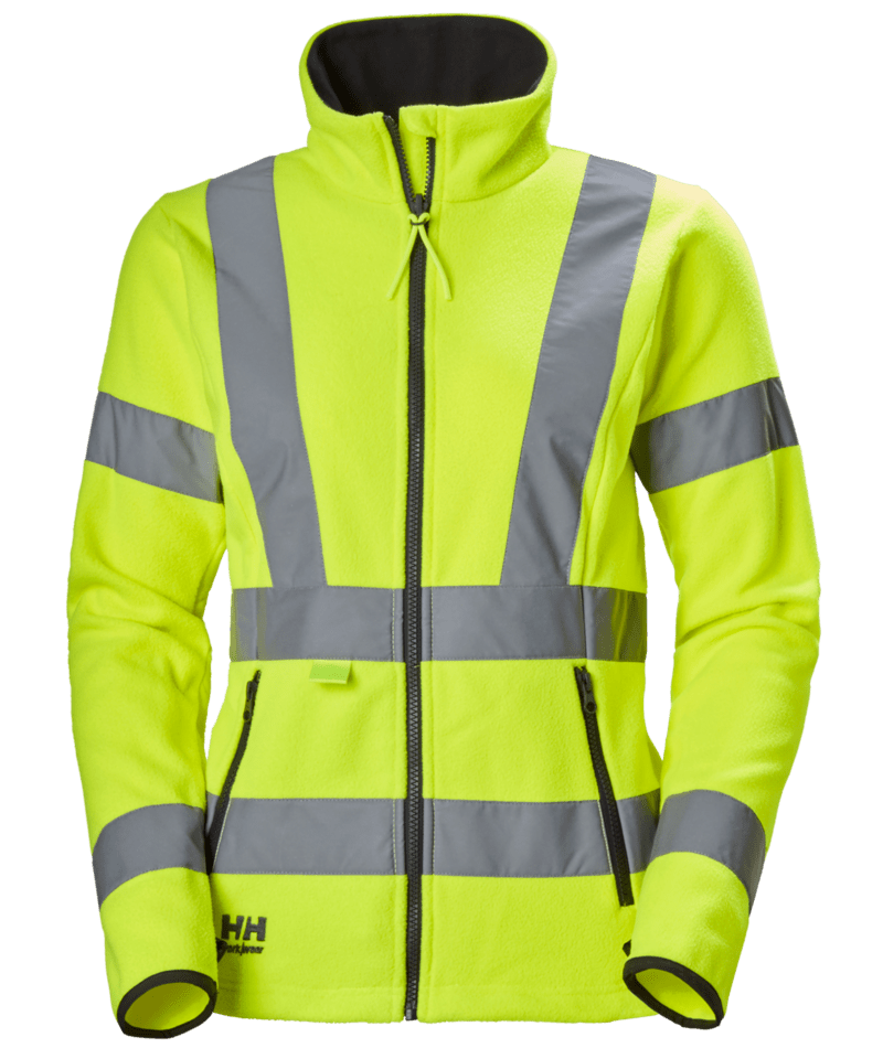 Helly Hansen Workwear W ALNA 2.0 FLEECE JACKET in Gelb – Vorderansicht