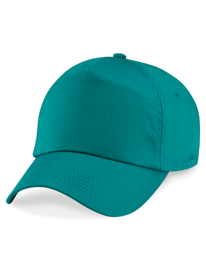 Beechfield Original 5 Panel Cap in Emerald – Vorderansicht