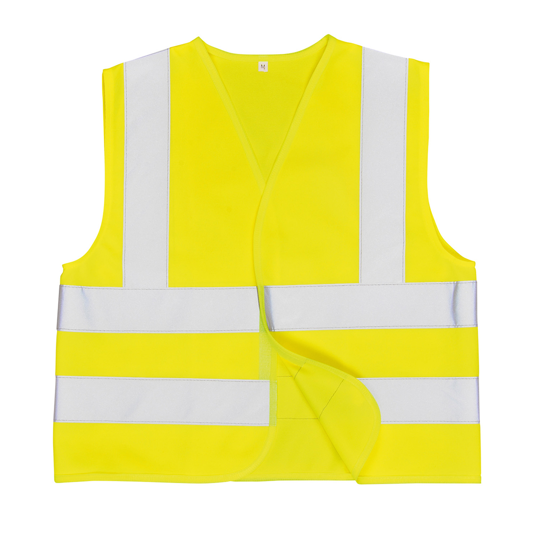 Portwest Hi-Vis Junior Band and Brace Vest in Gelb – Vorderansicht
