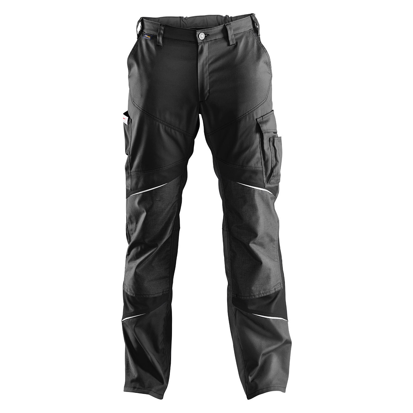 KÜBLER ACTIVIQ cotton+ Hose HIGH PSA 2 in Schwarz – Vorderansicht