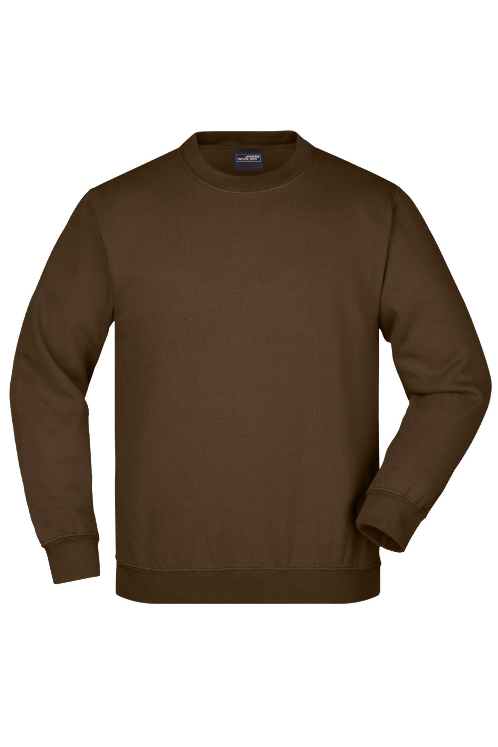 Daiber Round-Sweat Heavy Junior in Brown – Vorderansicht