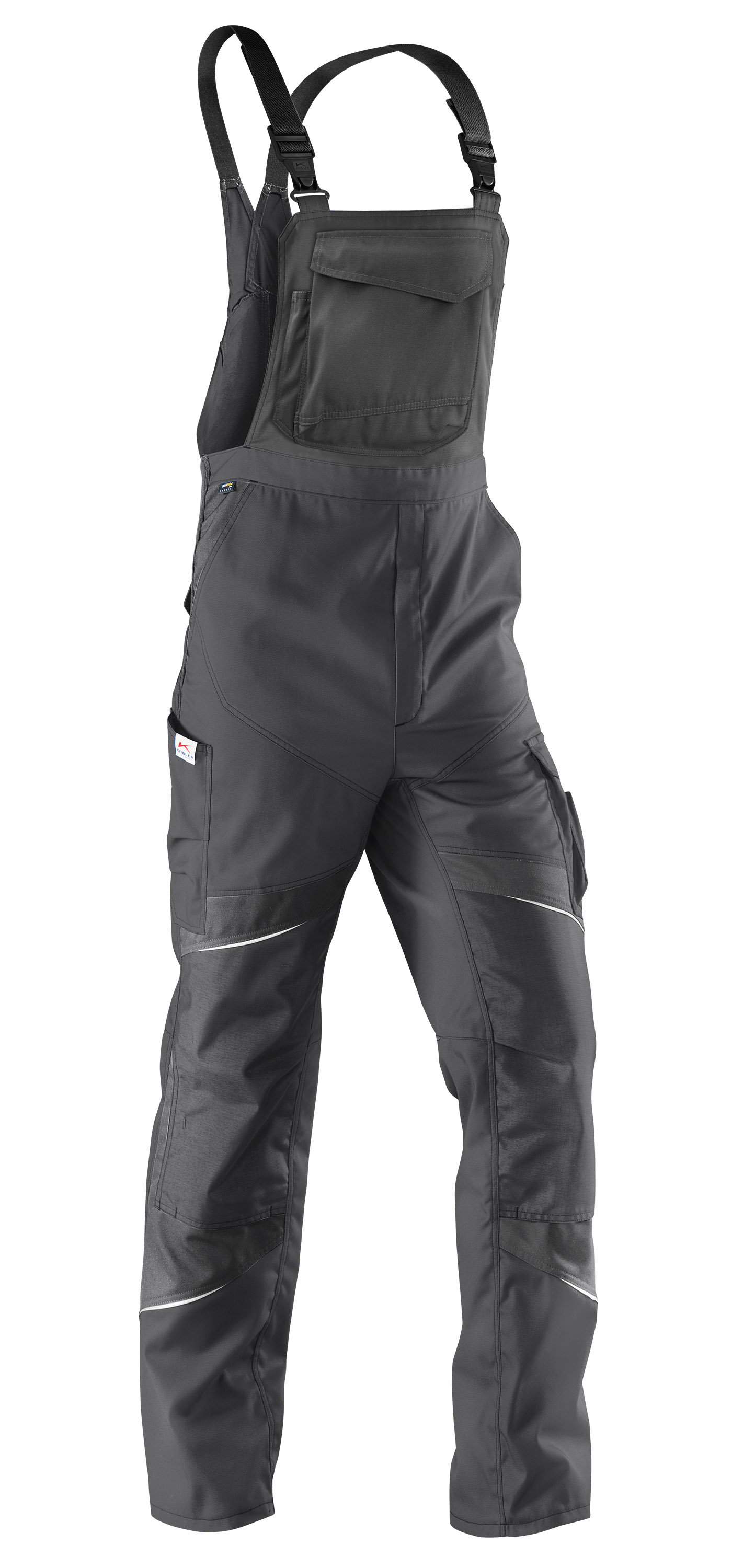 KÜBLER ACTIVIQ Latzhose PSA 2 in Anthrazit – Vorderansicht