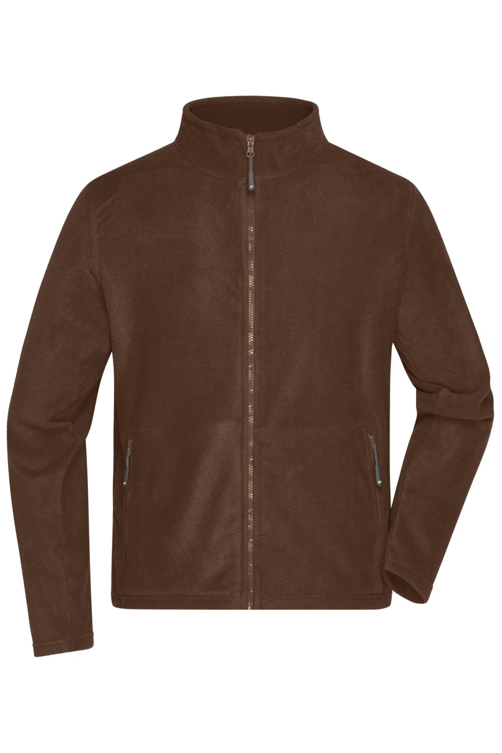 Daiber Men's Fleece Jacket in Brown – Vorderansicht
