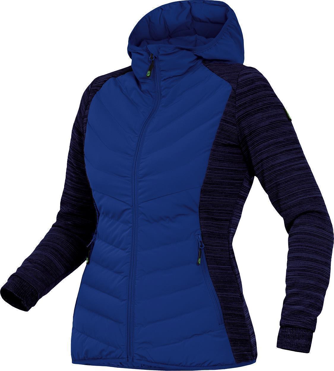 Leibwächter Damen-Hybridjacke CADHYJ Casual Line in Kornblau – Vorderansicht