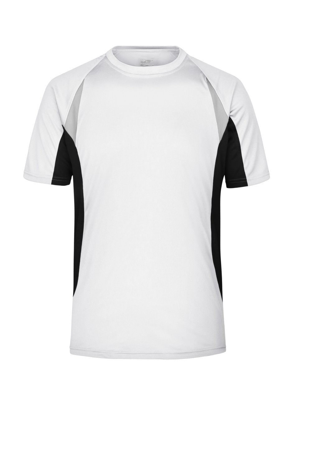 Daiber Men's Running-T in White/Black – Vorderansicht