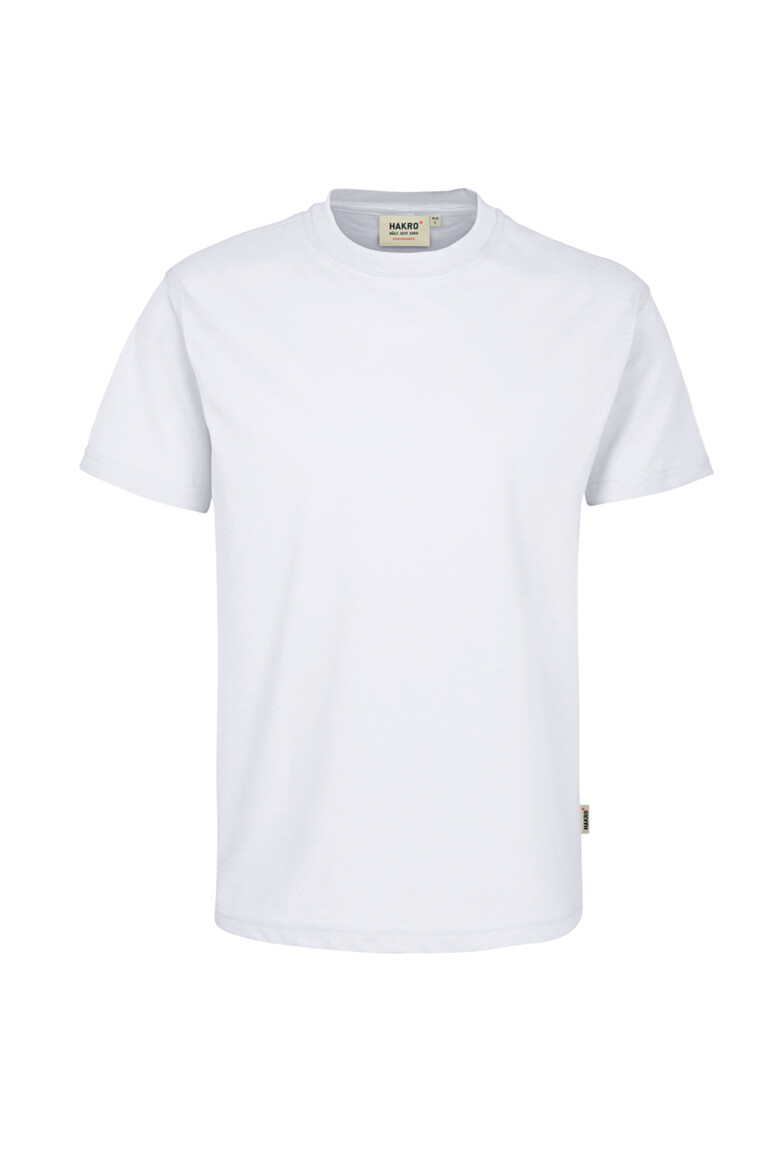 HAKRO 281 T-Shirt MIKRALINAR® in Weiß – Vorderansicht