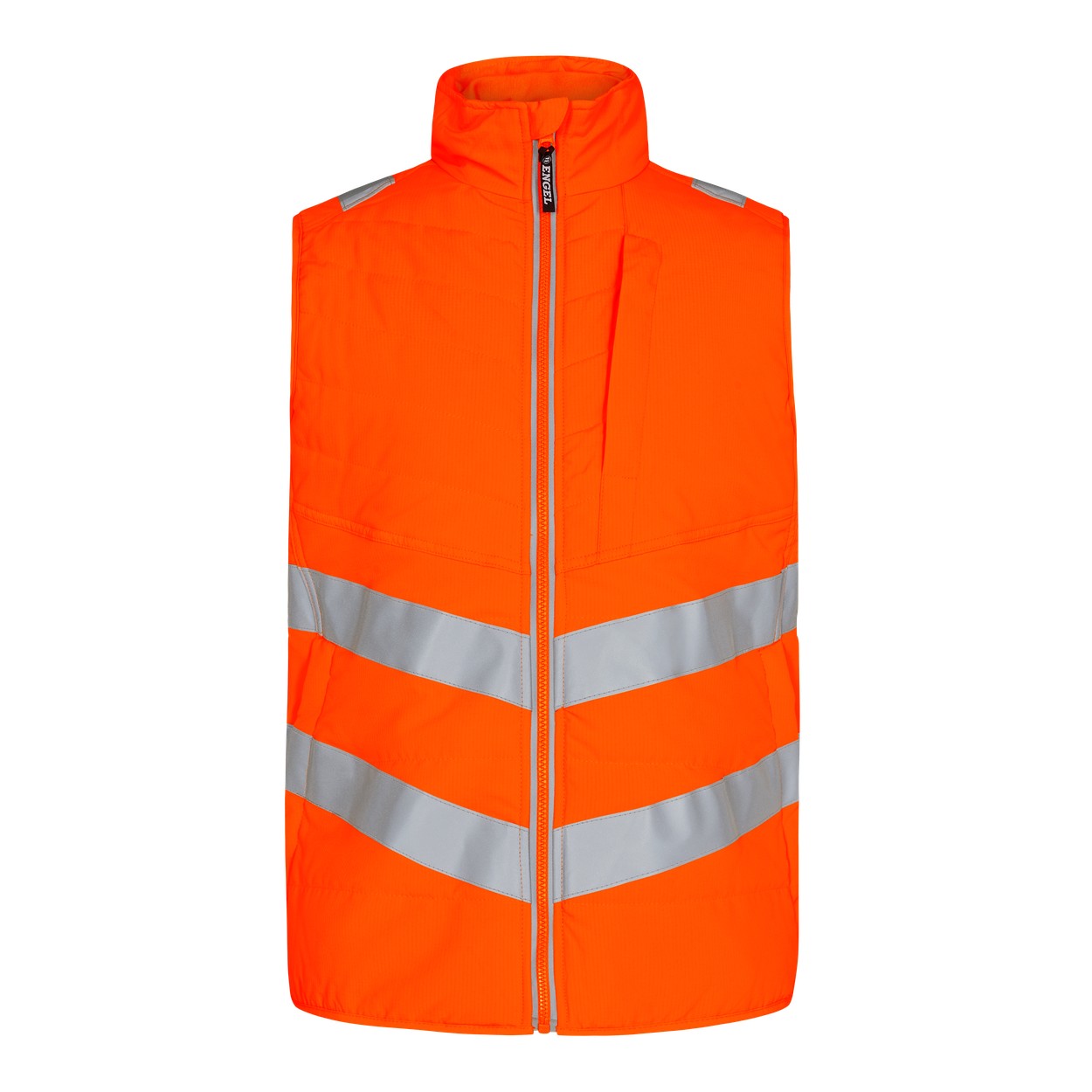 ENGEL Safety 5159-158 Stepp-Innenweste in Hi-Vis Orange – Vorderansicht