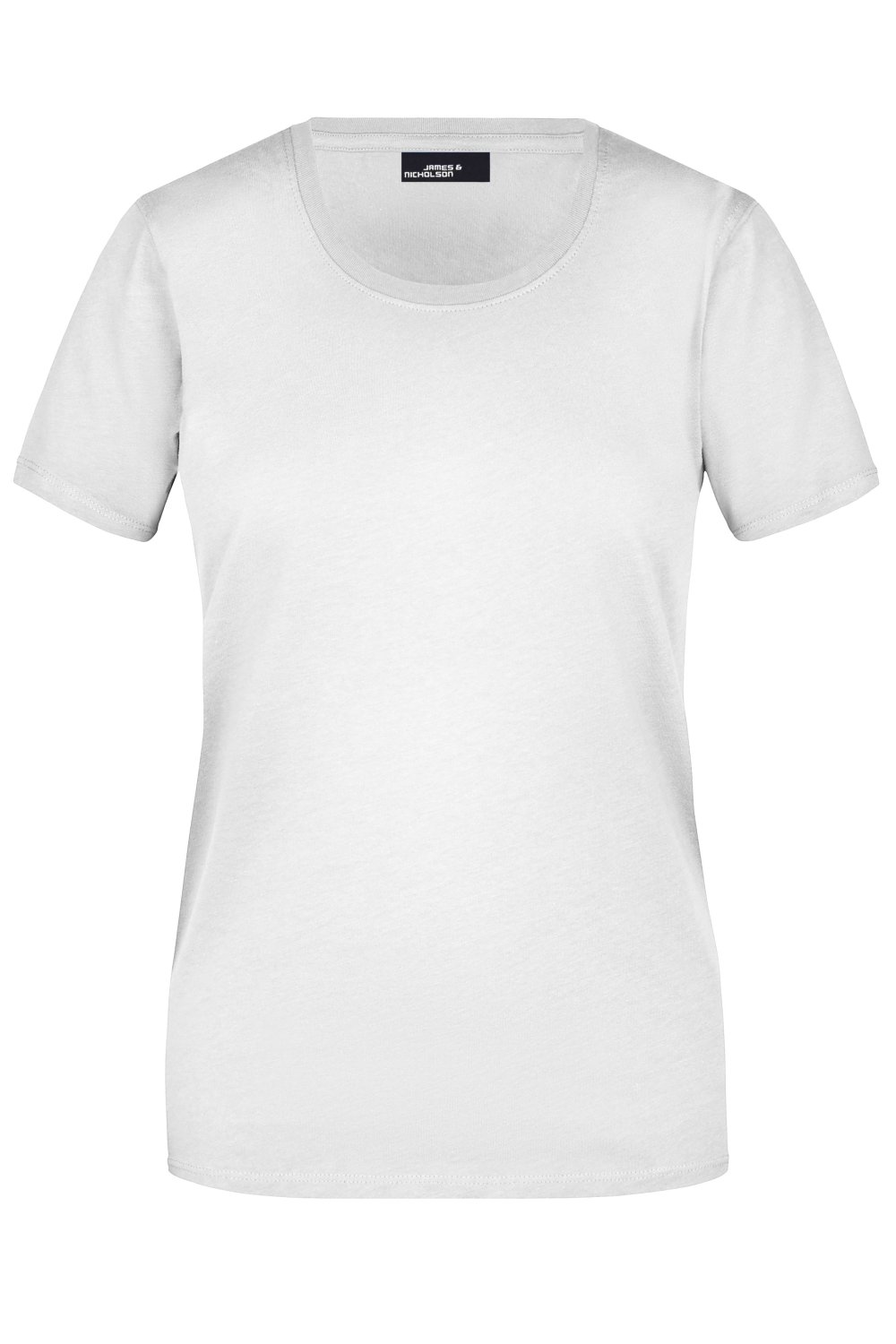 Daiber Ladies' Basic-T in White – Vorderansicht