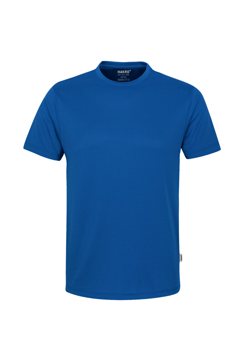 HAKRO 287 T-Shirt COOLMAX® ECO in Royalblau – Vorderansicht