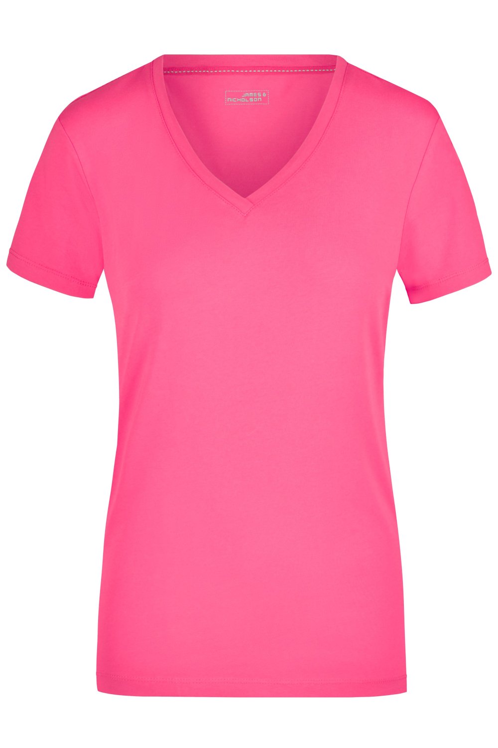 Daiber Ladies' Stretch V-T in Pink – Vorderansicht