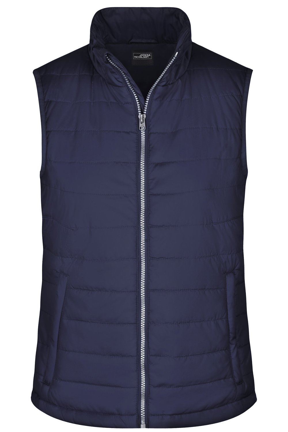 Daiber Ladies' Padded Vest in Navy – Vorderansicht