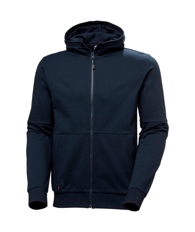 Helly Hansen Workwear EVO ZIP HOODIE in Marine – Vorderansicht
