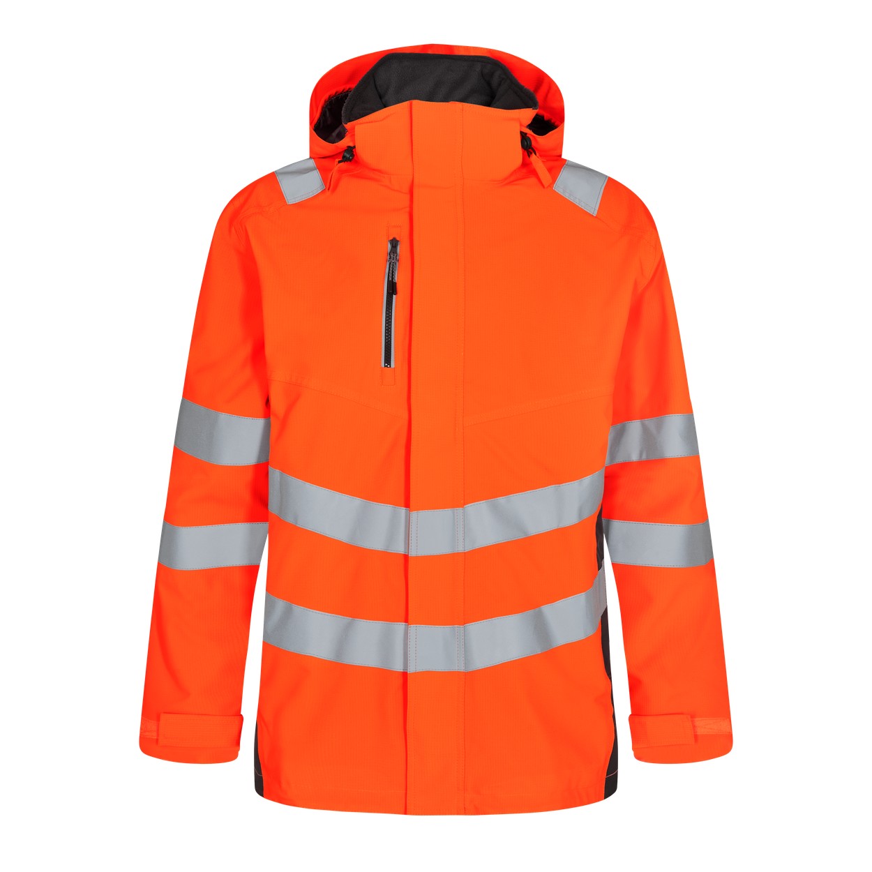 ENGEL Safety 1145-930 Shellparka in Orange/Anthrazit Grau – Vorderansicht