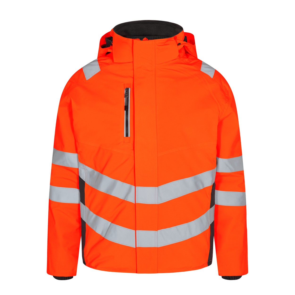 ENGEL Safety 1946-930 Winterjacke in Orange/Anthrazit Grau – Vorderansicht