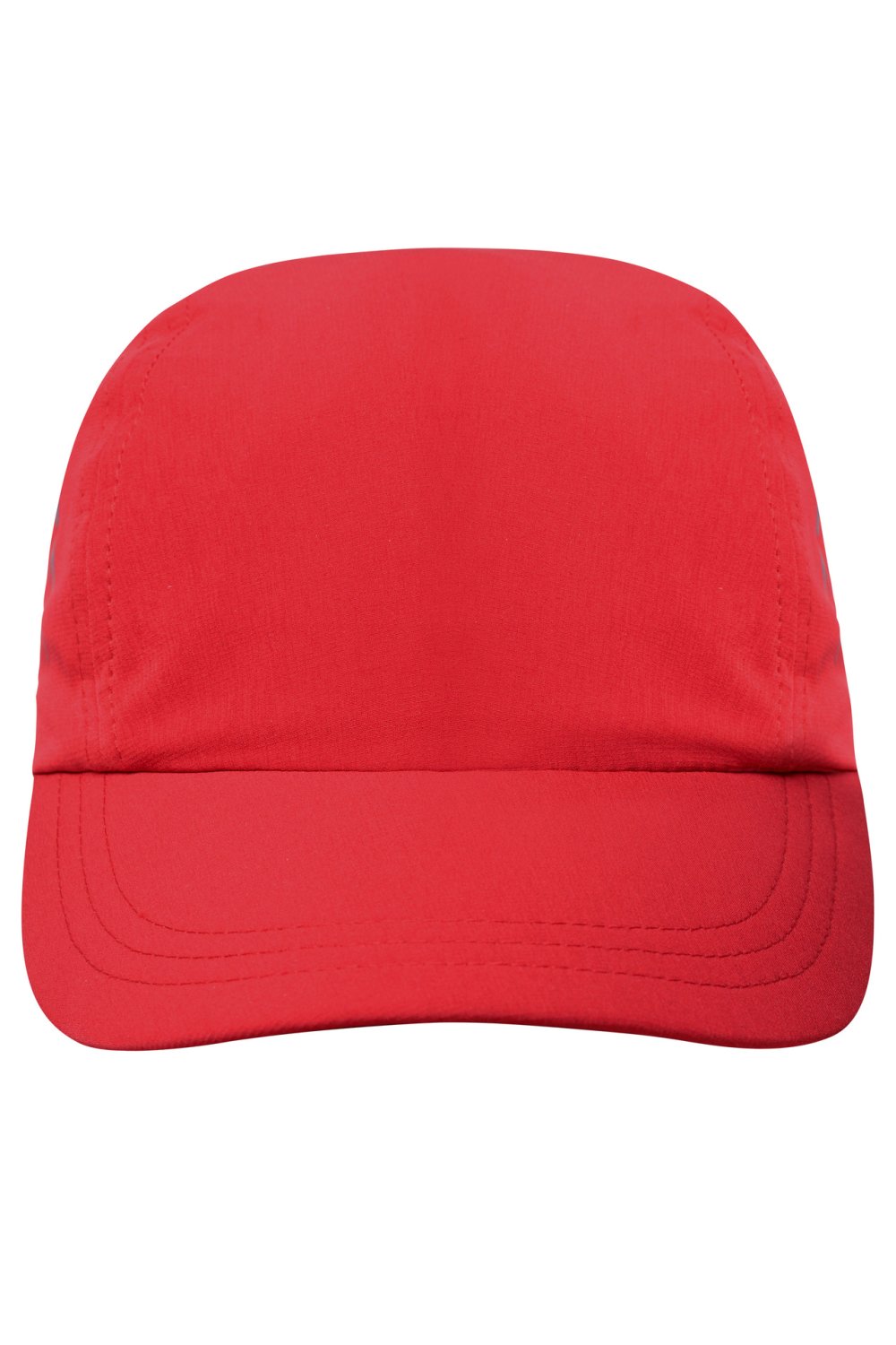 Daiber 3 Panel Cap in Red – Vorderansicht