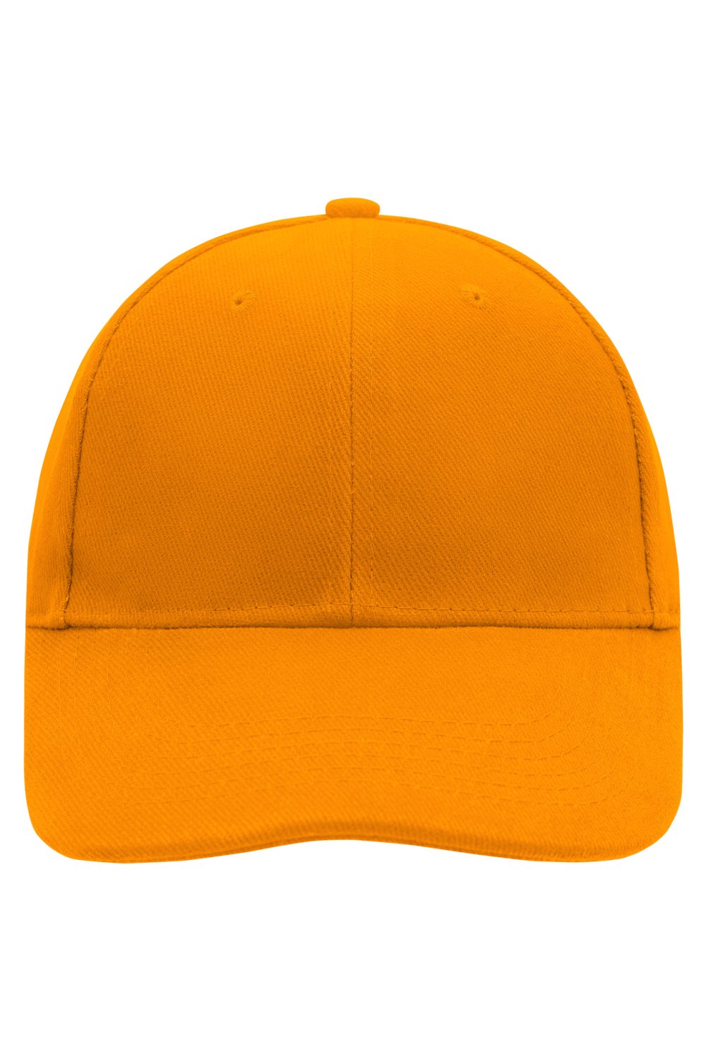 Daiber 6 Panel Cap Laminated in Orange – Vorderansicht