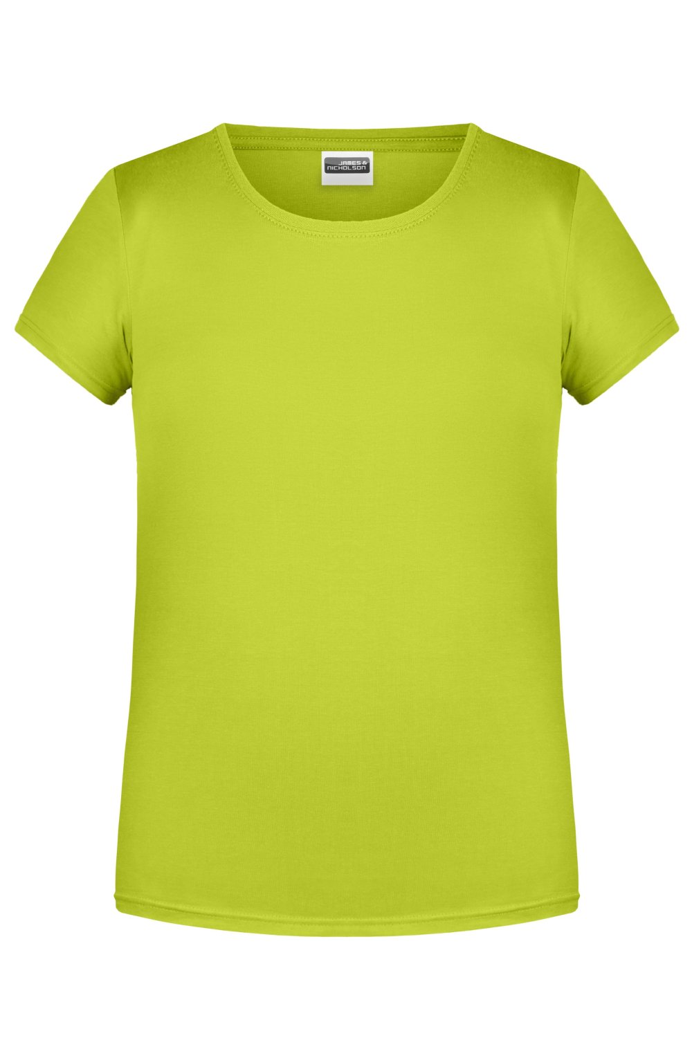 Daiber Girls' Basic-T OCS Standard in Acid-Yellow – Vorderansicht