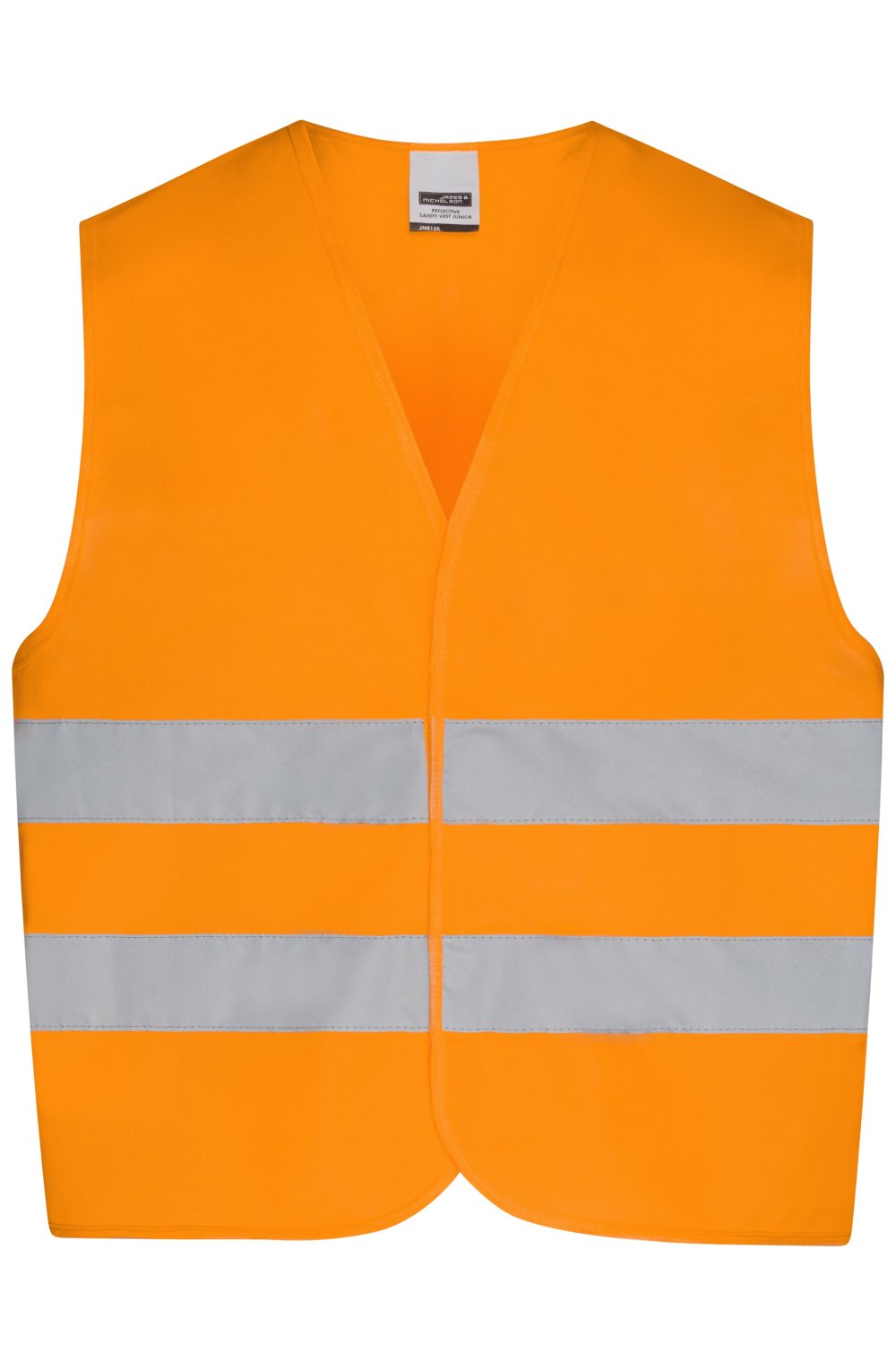 Daiber Safety Vest Kids in Fluorescent-Orange – Vorderansicht