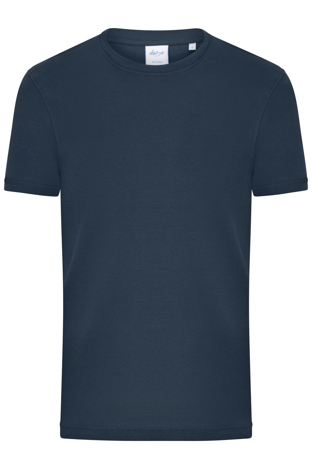 Daiber Men's T-Shirt 1:1 Rib OCS Standard in Navy – Vorderansicht