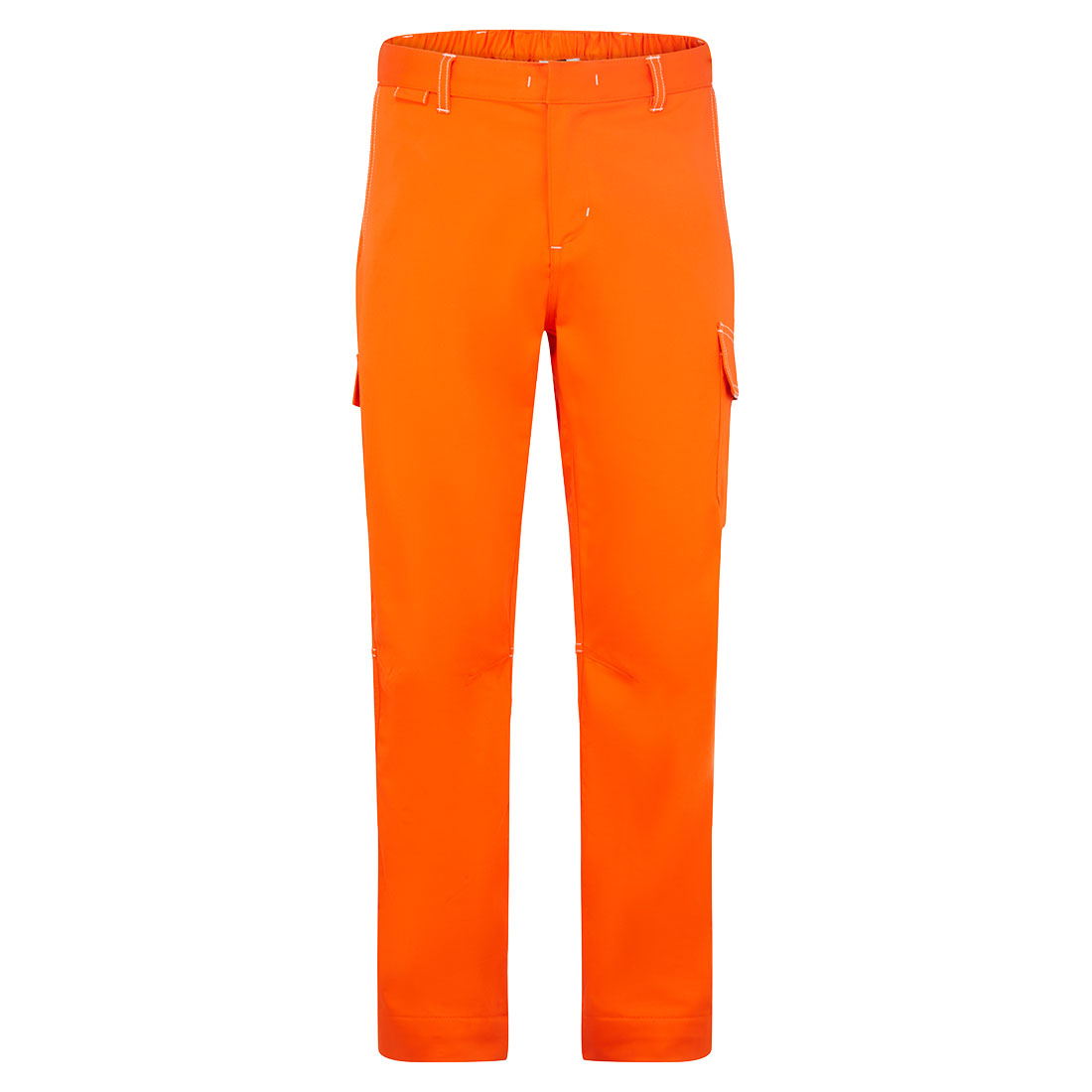 Portwest Bizweld Work FR Trousers in Orange – Vorderansicht
