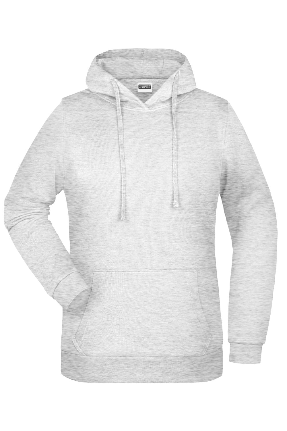 Daiber Ladies' Promo Hoody in Ash – Vorderansicht