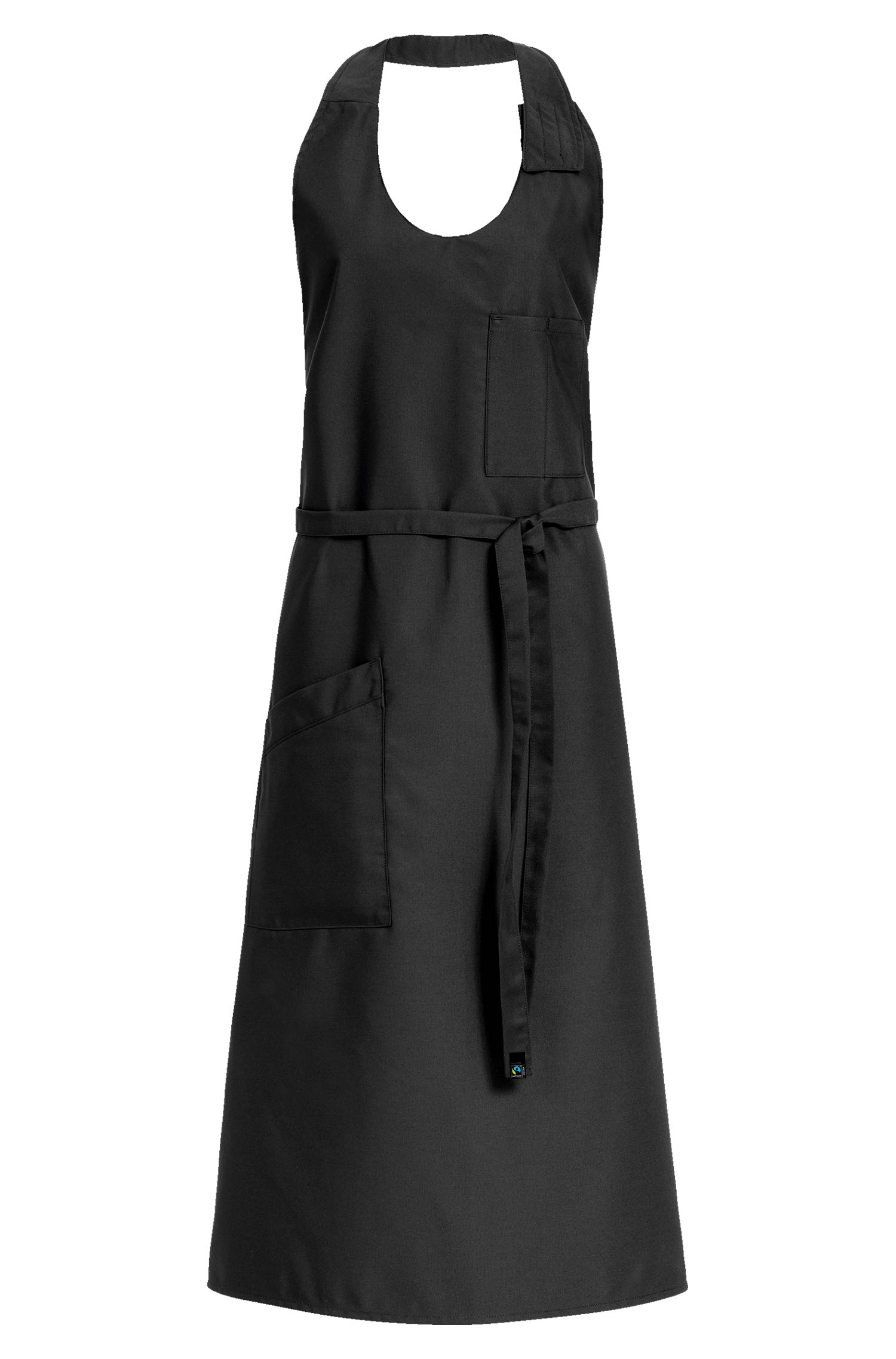 Greiff Sommelier-Schürze 77x100 cm in Schwarz – Vorderansicht