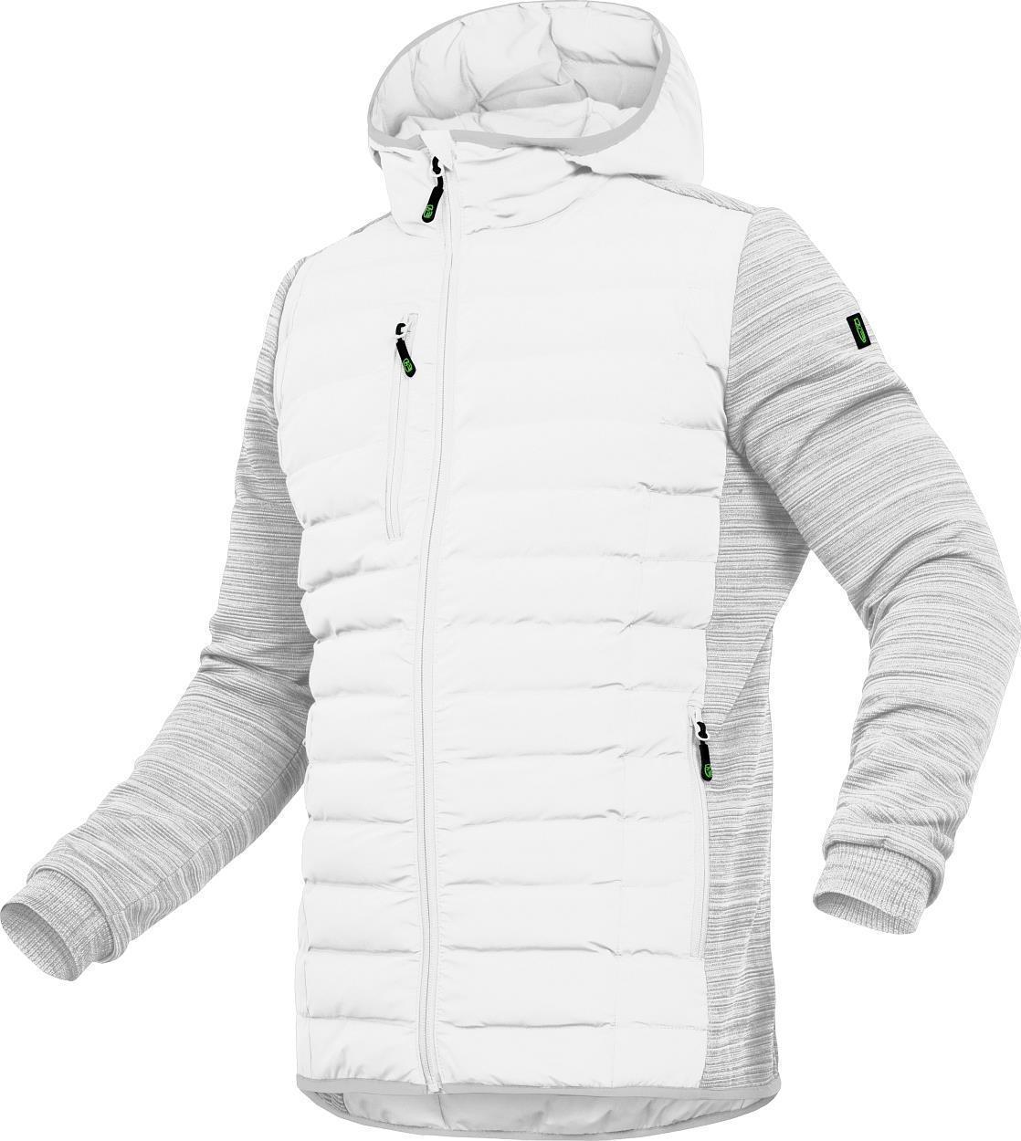 Leibwächter Hybridjacke Casual Line in Weiß – Vorderansicht
