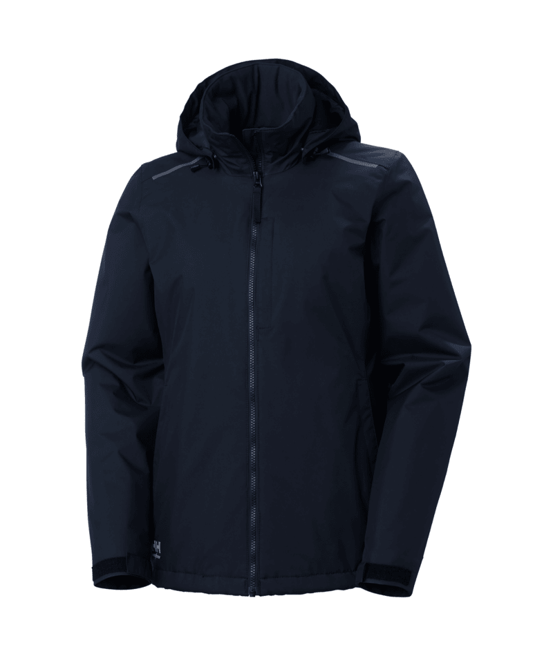 Helly Hansen Workwear W MANCHESTER 2.0 WINTER JACKET in Marine – Vorderansicht