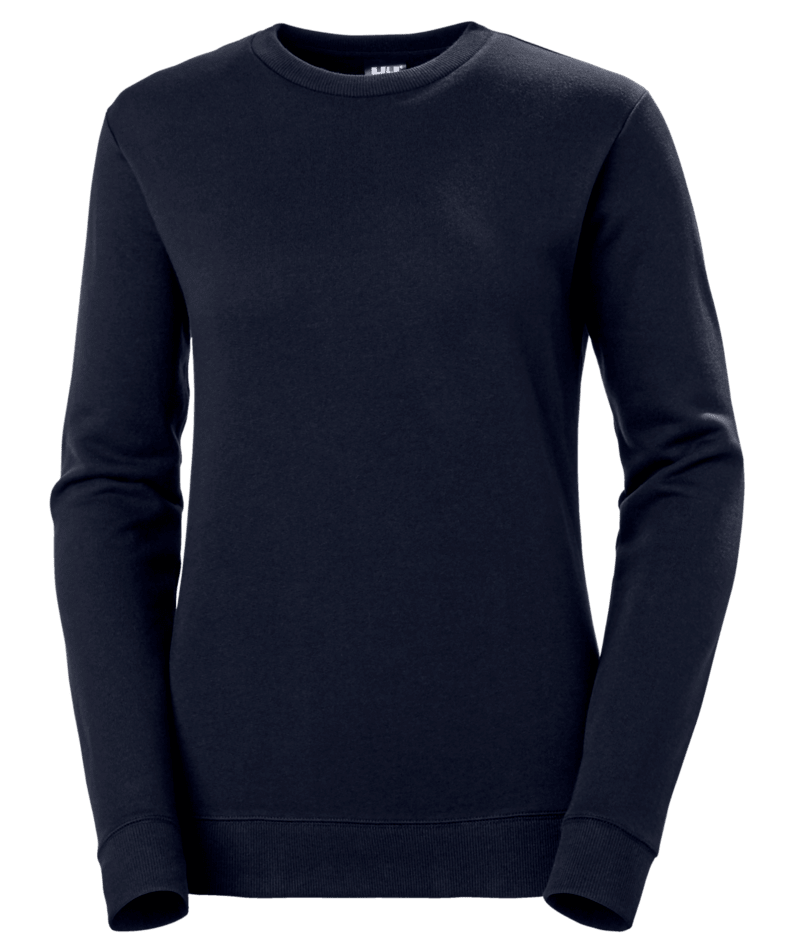 Helly Hansen Workwear W CLASSIC 2.0 SWEATSHIRT in Marine – Vorderansicht