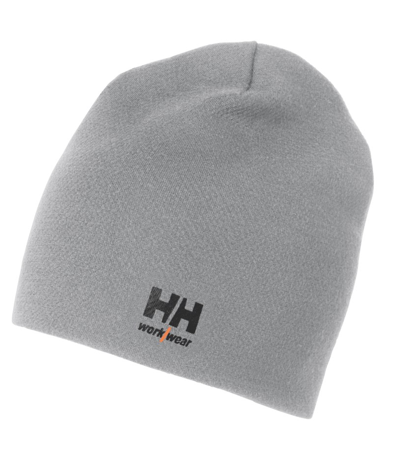 Helly Hansen Workwear HH LIFA MERINO BEANIE in Grau Meliert – Vorderansicht