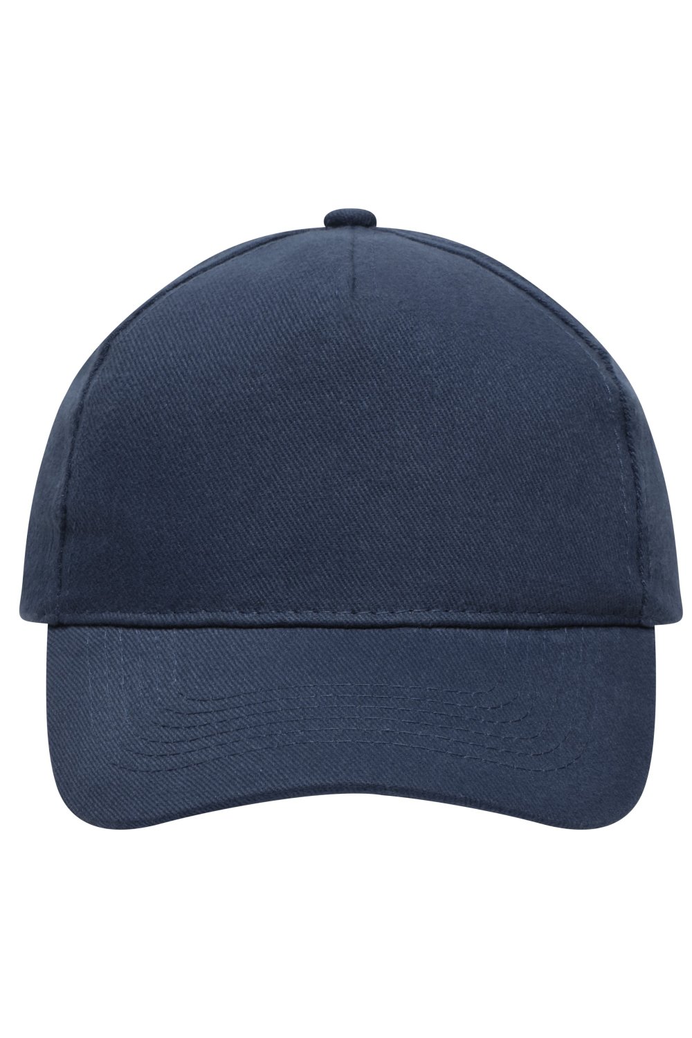 Daiber 5 Panel Cap Heavy Cotton in Navy – Vorderansicht