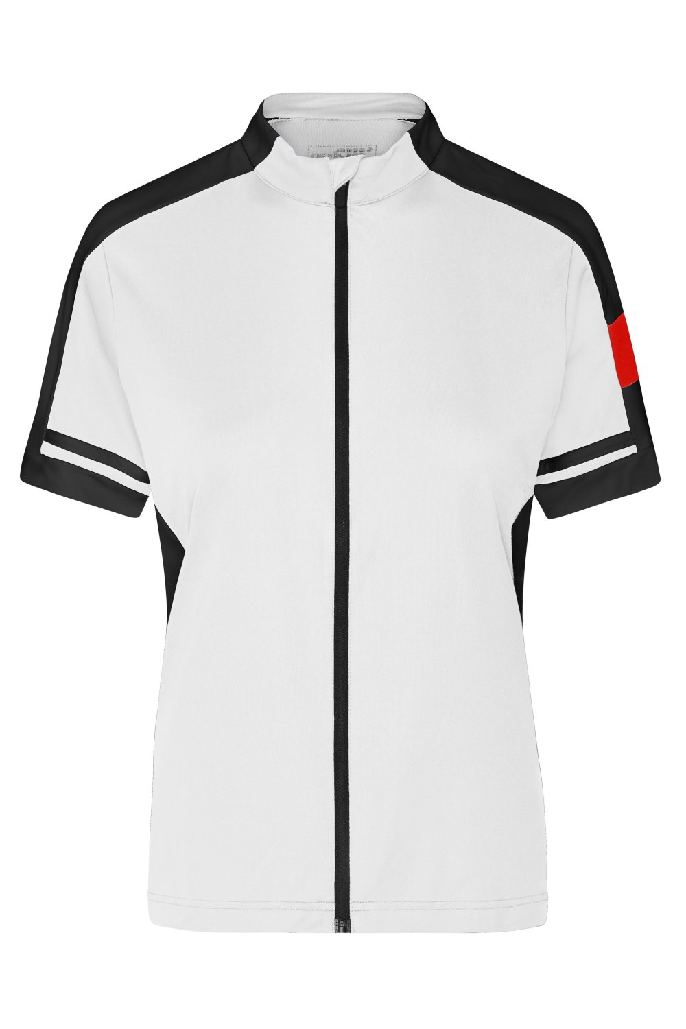 Daiber Ladies' Bike-T Full-Zip in White – Vorderansicht