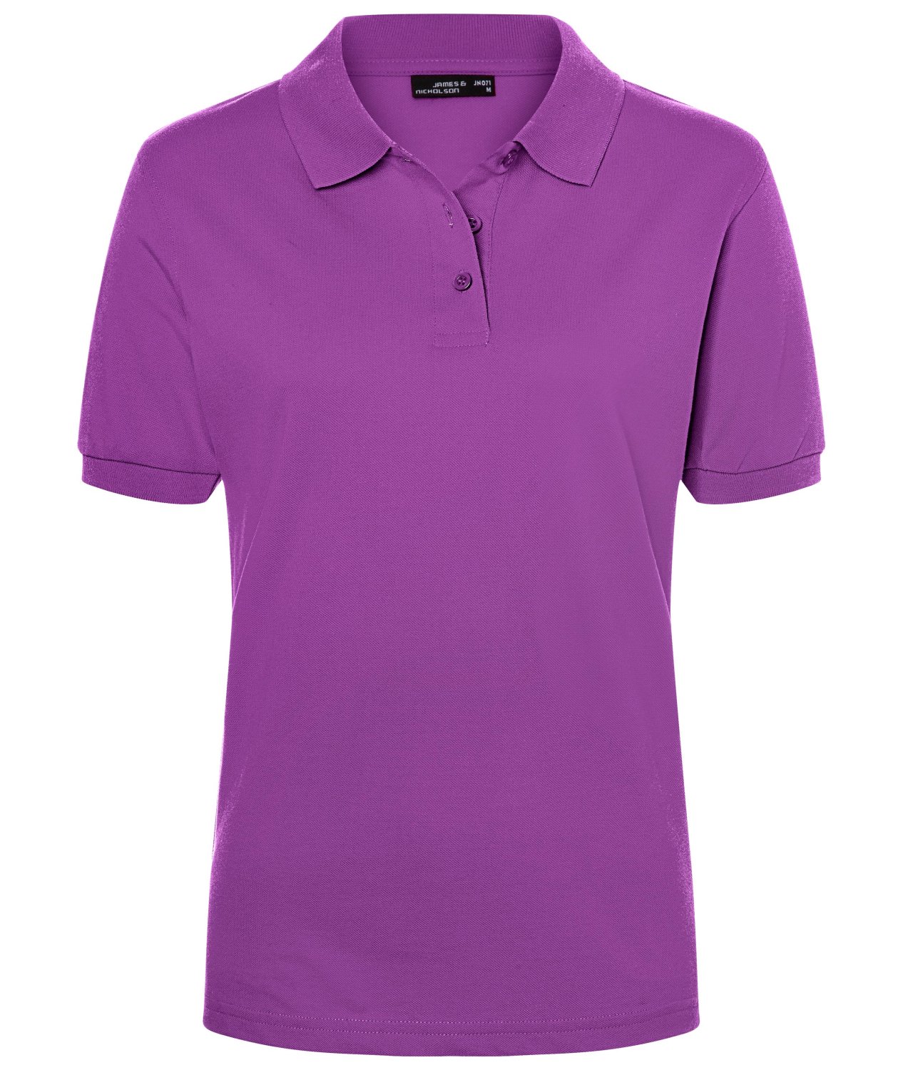 Daiber Classic Polo Ladies in Purple – Vorderansicht