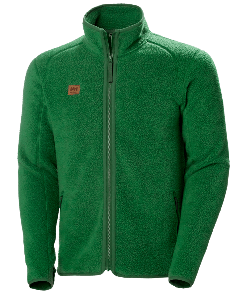 Helly Hansen Workwear HERITAGE PILE JACKET in Grün – Vorderansicht
