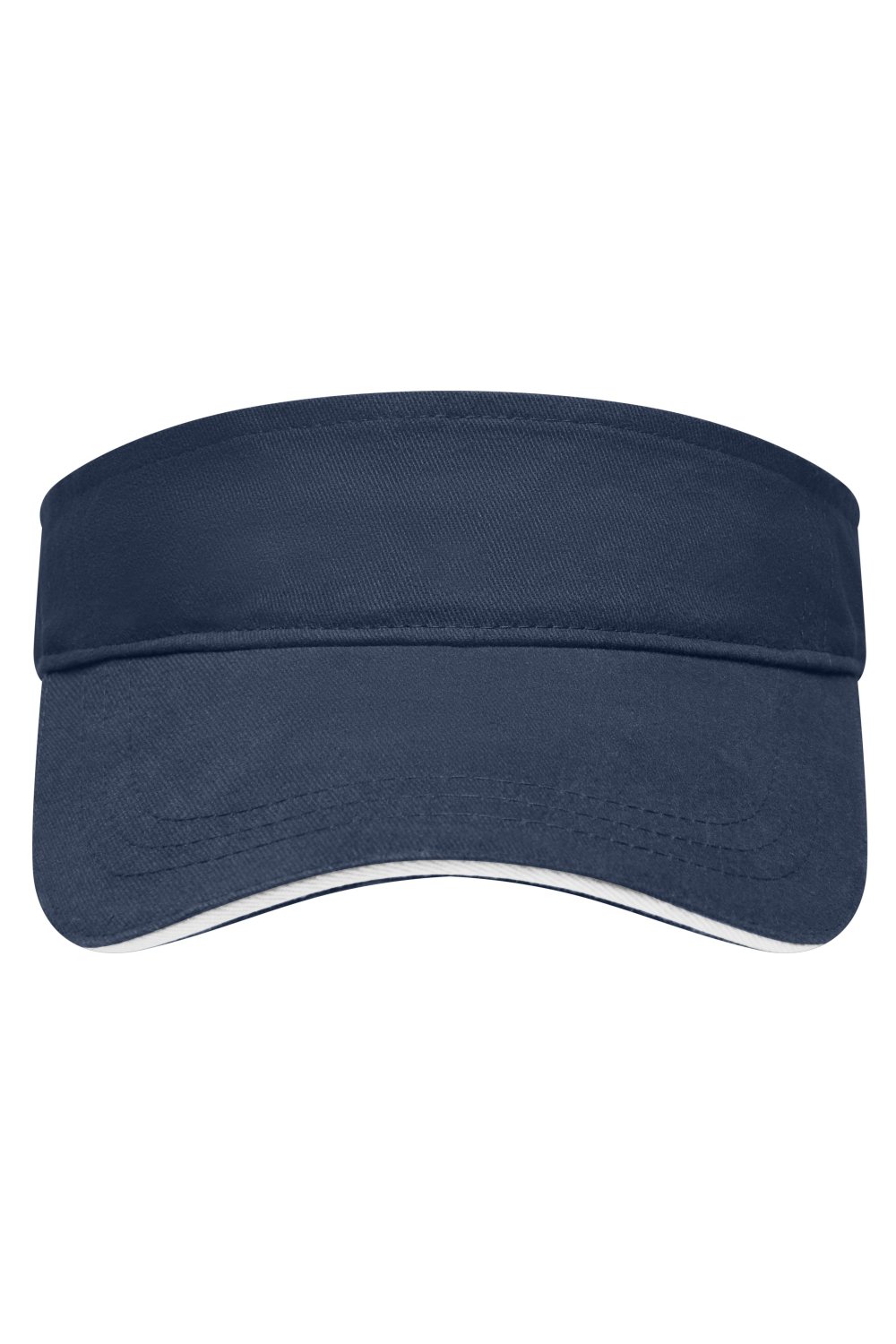 Daiber Sandwich Sunvisor in Navy/White – Vorderansicht