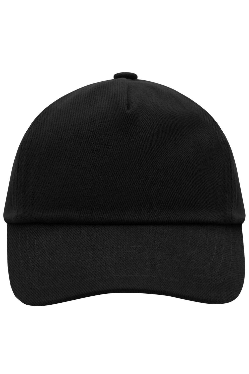Daiber 5 Panel Kids' Cap in Black – Vorderansicht