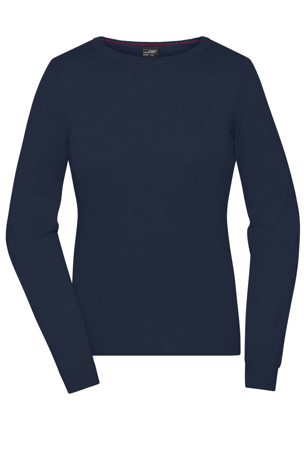 Daiber Ladies' Round-Neck Pullover in Navy – Vorderansicht