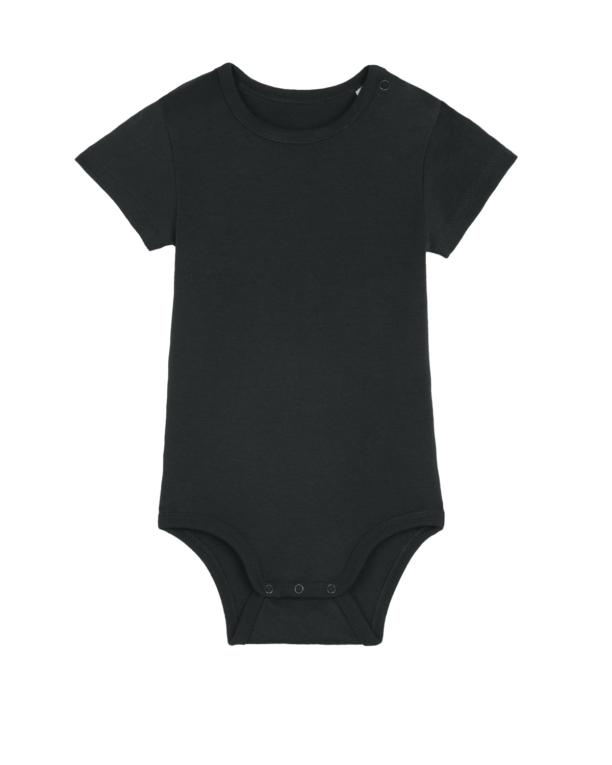 Stanley Stella Baby Body in Black – Vorderansicht