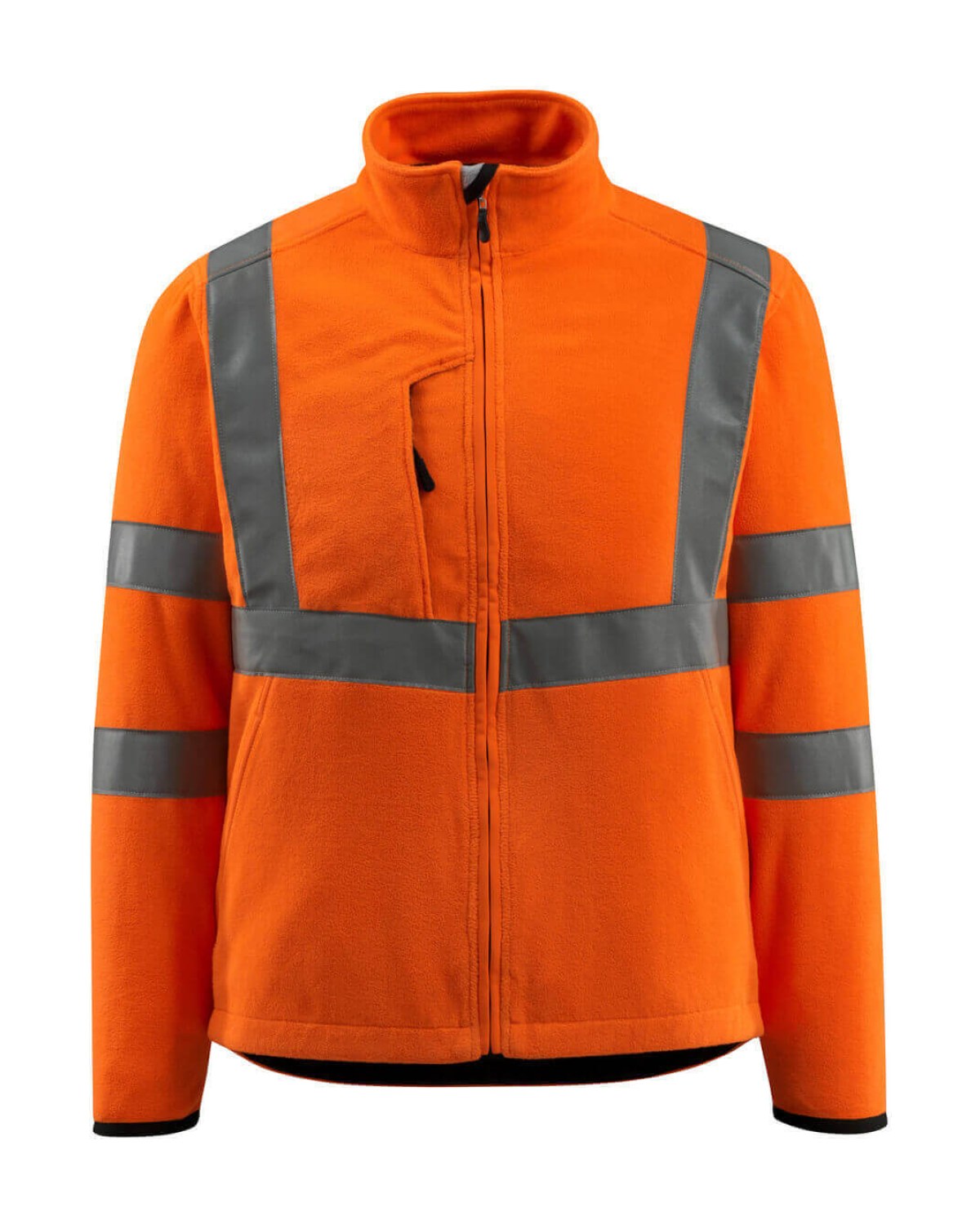 MASCOT Mildura Fleecejacke in Hi-Vis Orange – Vorderansicht