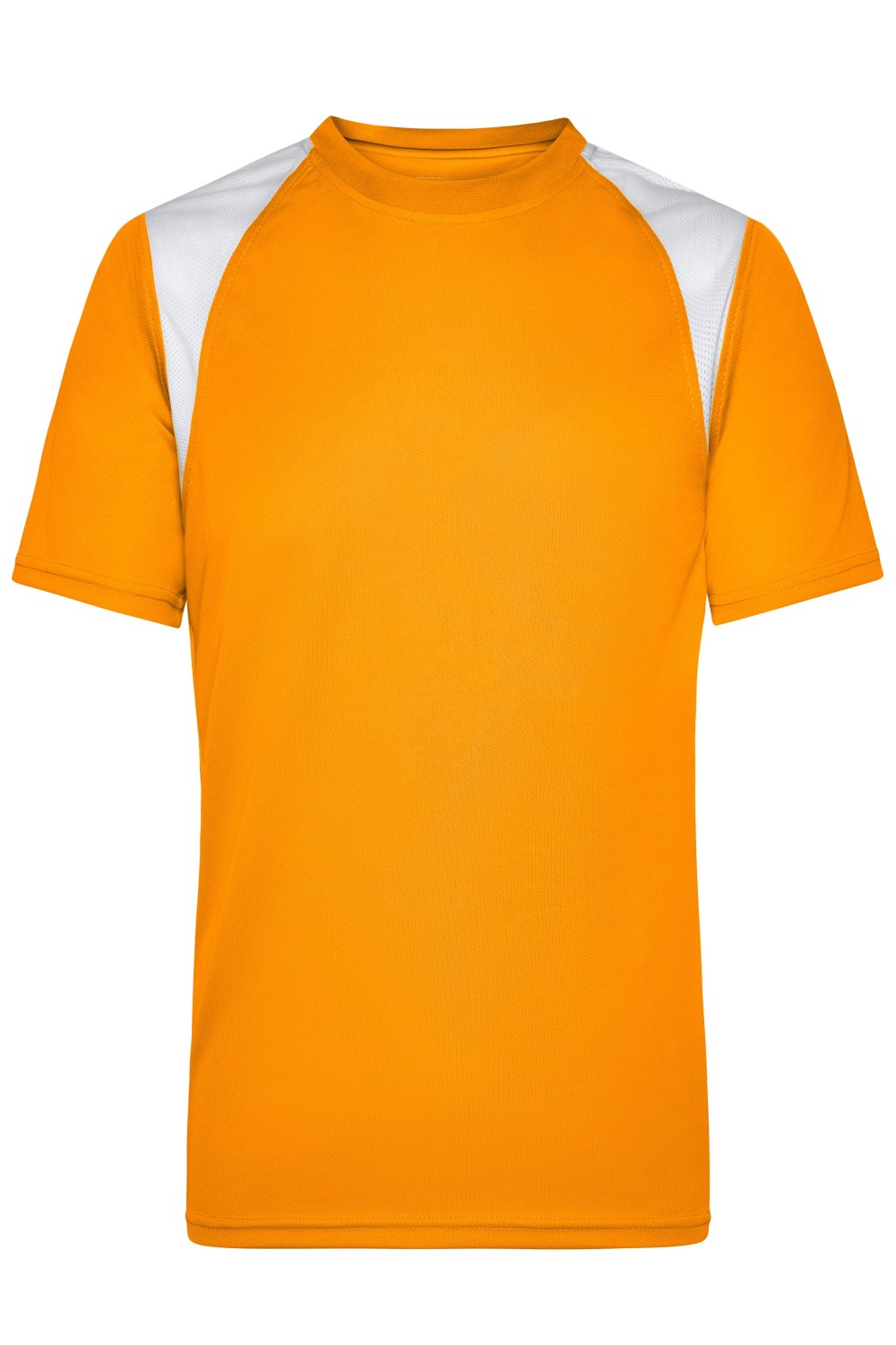Daiber Men's Running-T in Orange/White – Vorderansicht
