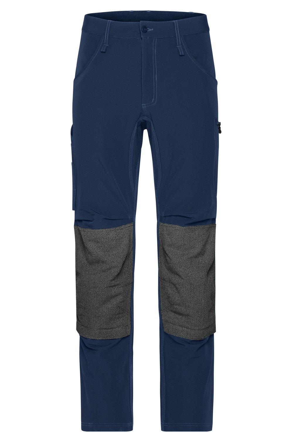 Daiber Workwear Pants 4-Way Stretch Slim Line in Navy – Vorderansicht